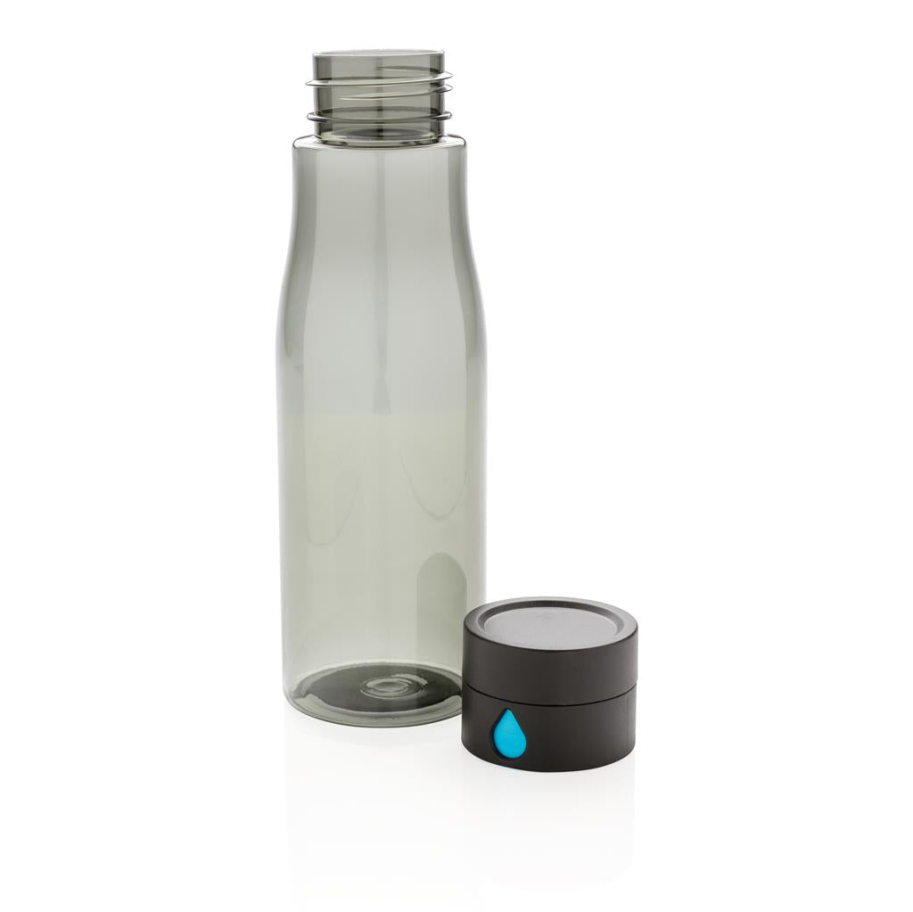 Aqua hydration tracking tritan bottle - illuminated