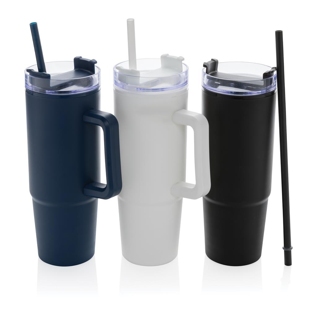 Tana RCS recycled plastic tumbler with handle 900ml - illuminated