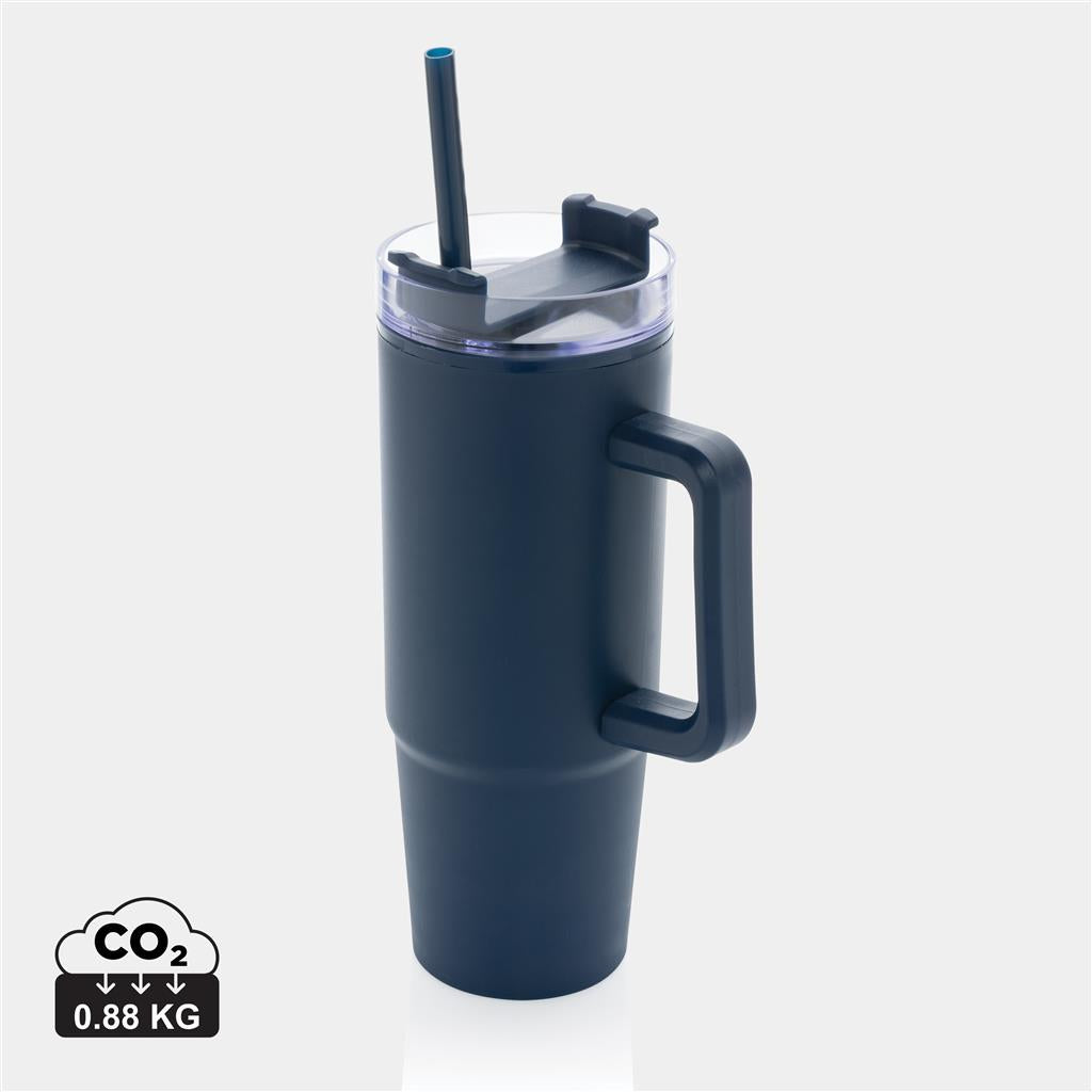 Tana RCS recycled plastic tumbler with handle 900ml - illuminated
