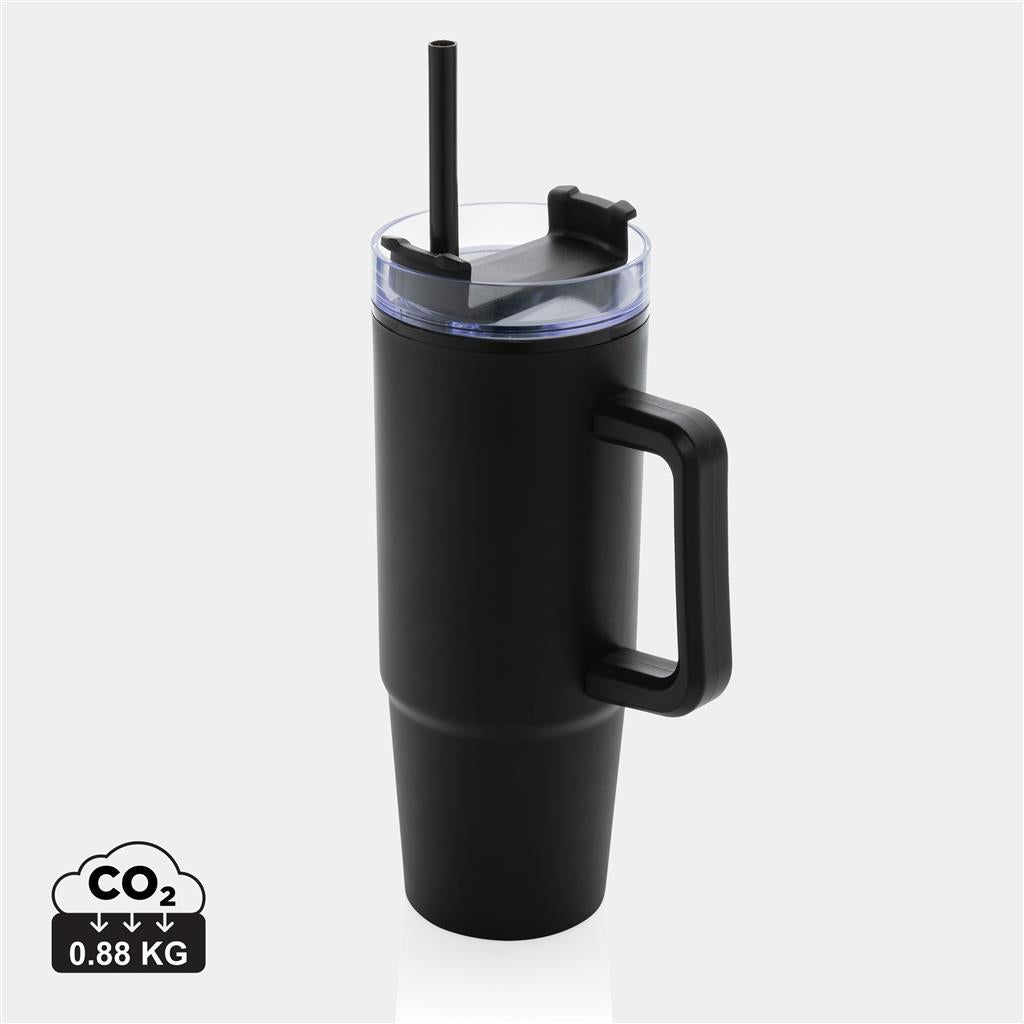 Tana RCS recycled plastic tumbler with handle 900ml - illuminated