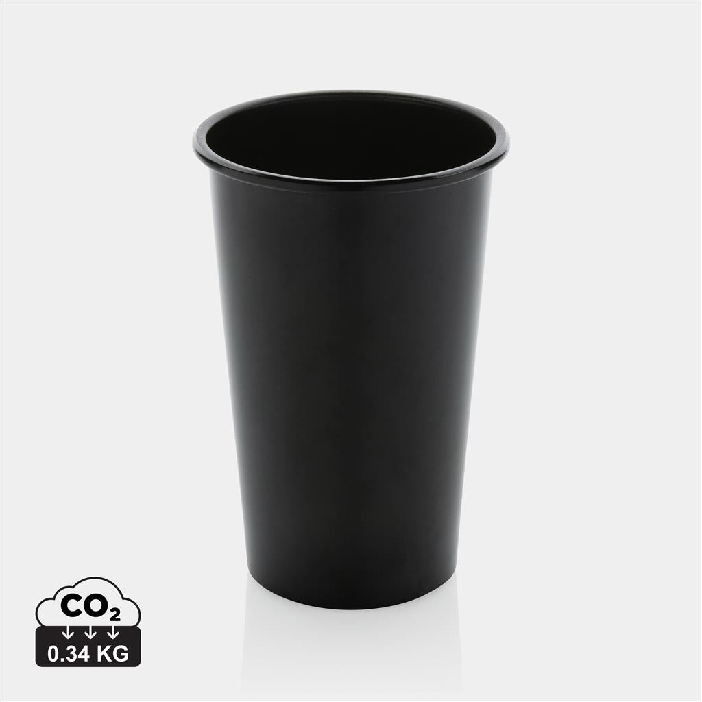 Alo RCS recycled aluminium lightweight cup 450ml - illuminated