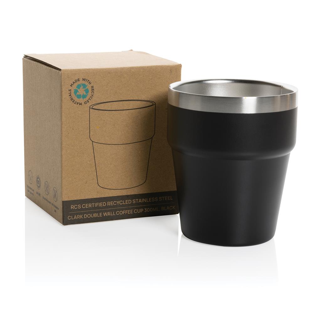 Clark RCS double wall coffee cup 300ML - illuminated