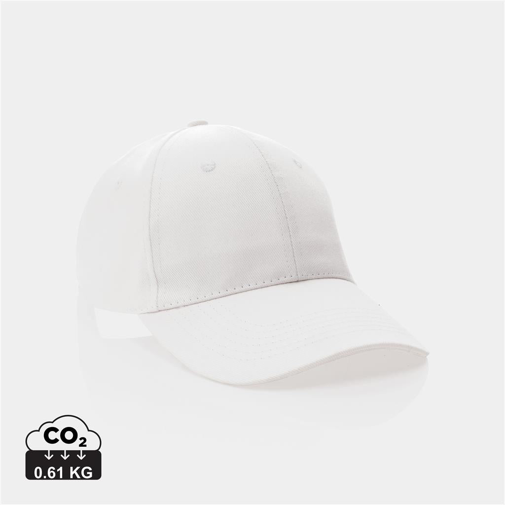 Impact 6 panel 280gr Recycled cotton cap with AWARE™ tracer - illuminated