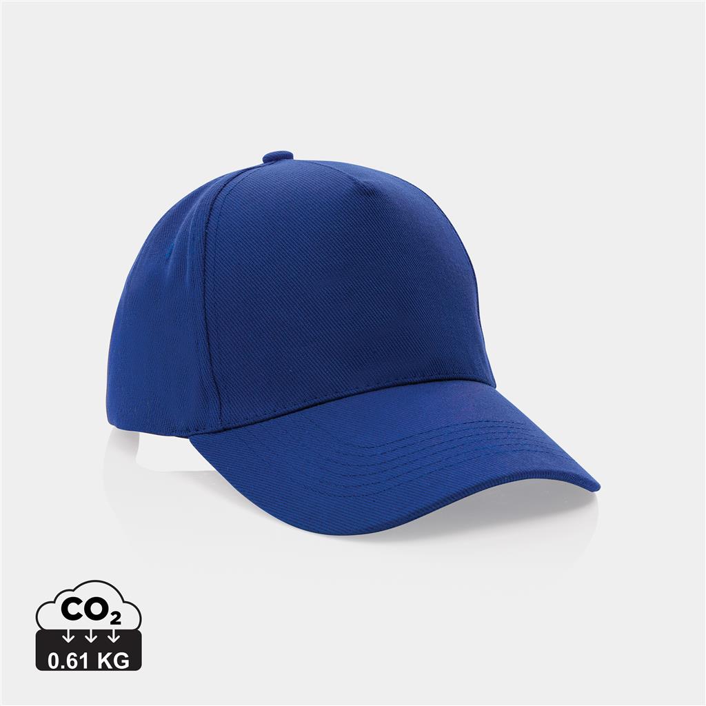 Impact 5panel 280gr Recycled cotton cap with AWARE™ tracer - illuminated