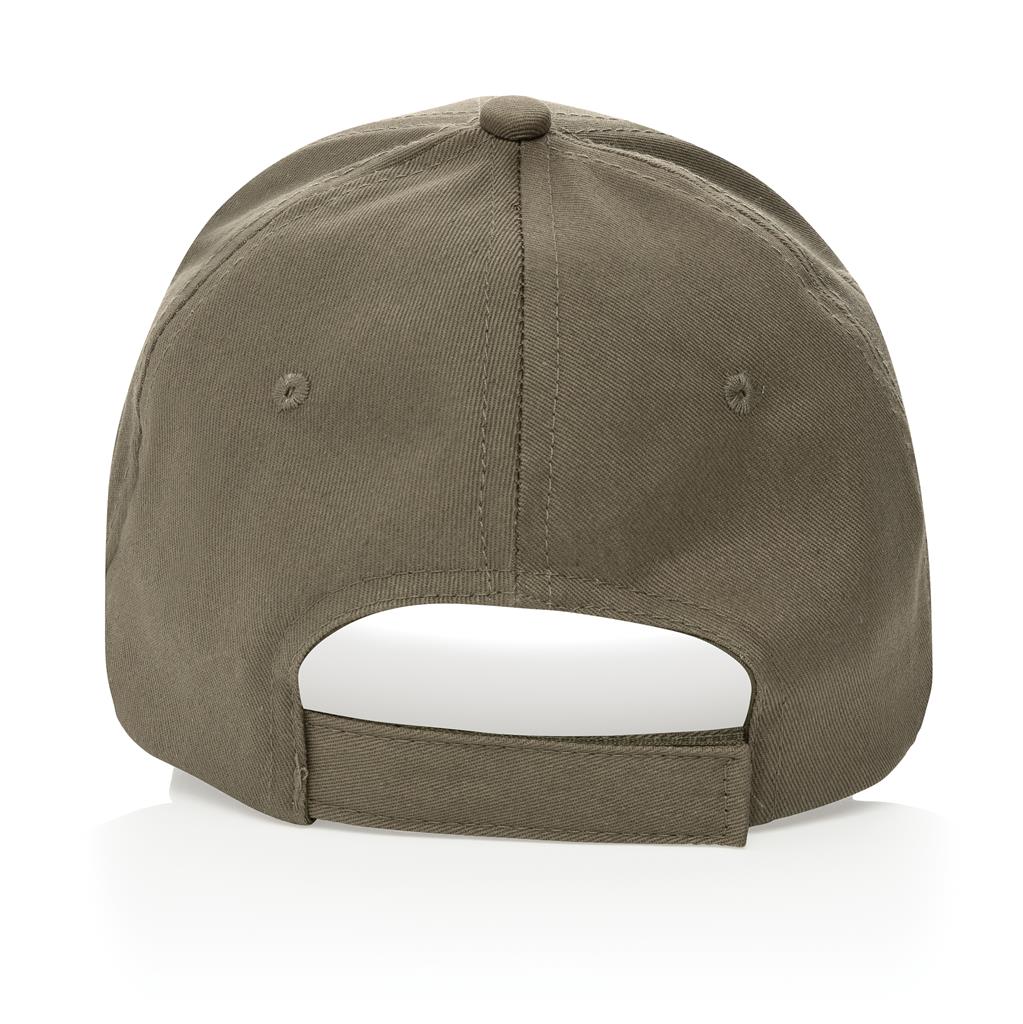 Impact 6 panel 190gr Recycled cotton cap with AWARE™ tracer - illuminated