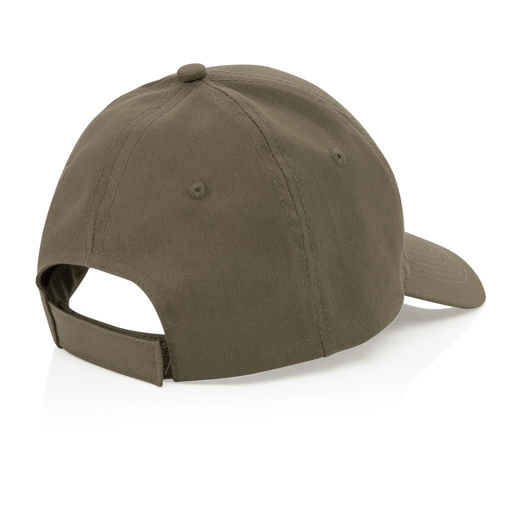Impact 6 panel 190gr Recycled cotton cap with AWARE™ tracer - illuminated