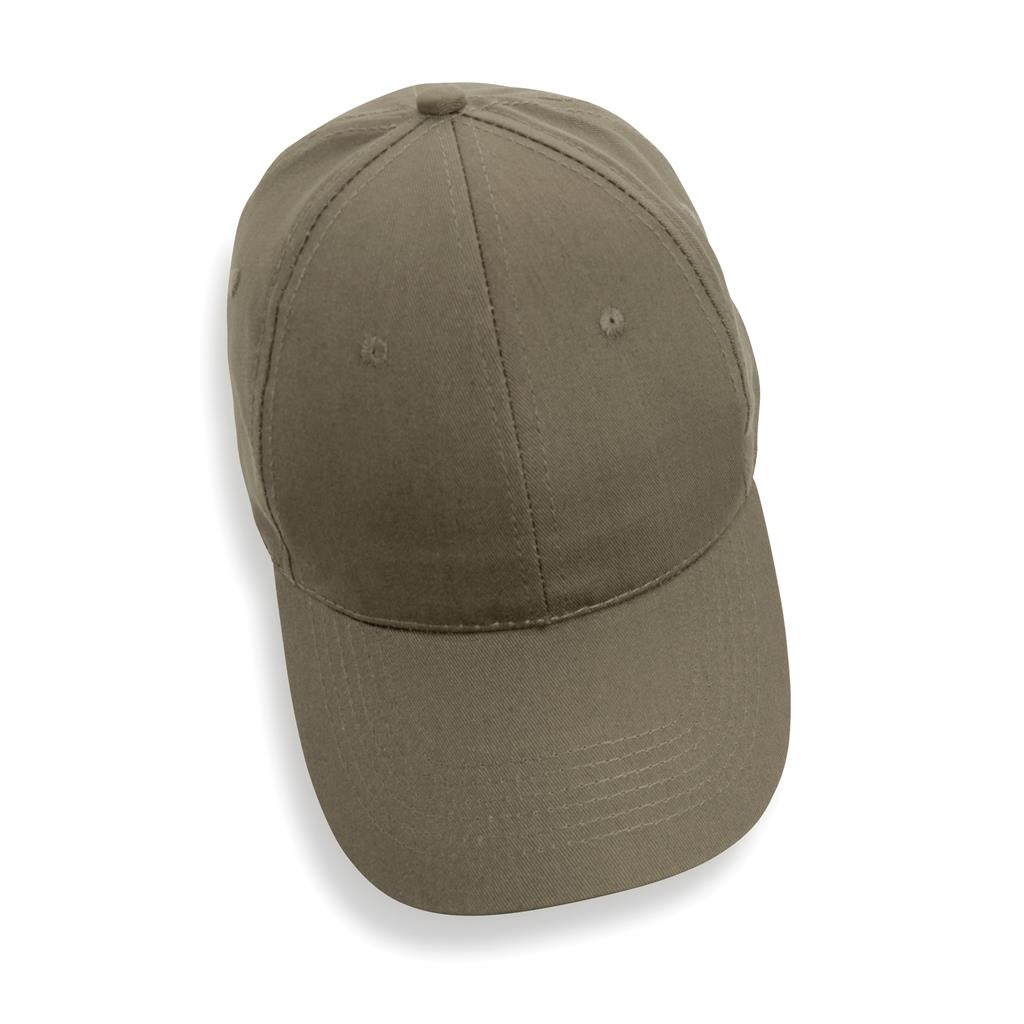 Impact 6 panel 190gr Recycled cotton cap with AWARE™ tracer - illuminated