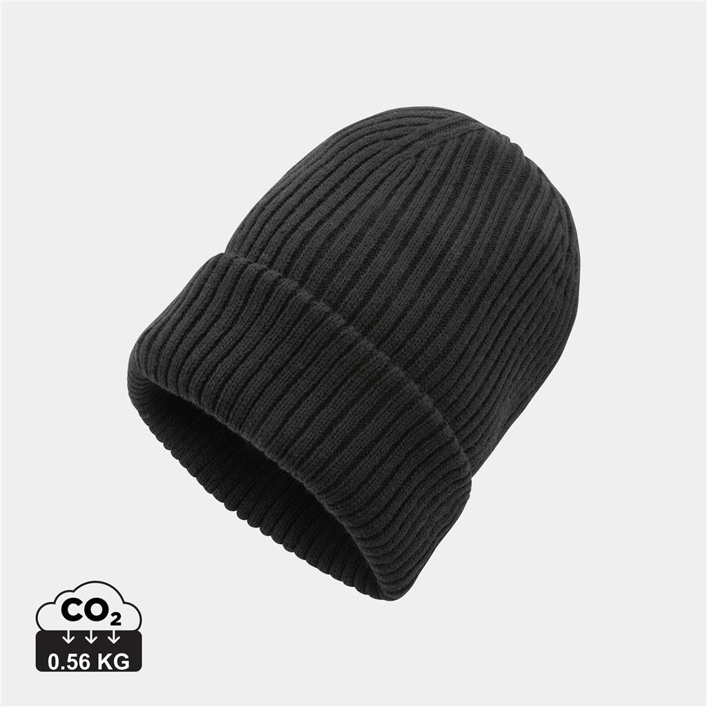 Impact AWARE™ Polylana® double knitted beanie - illuminated