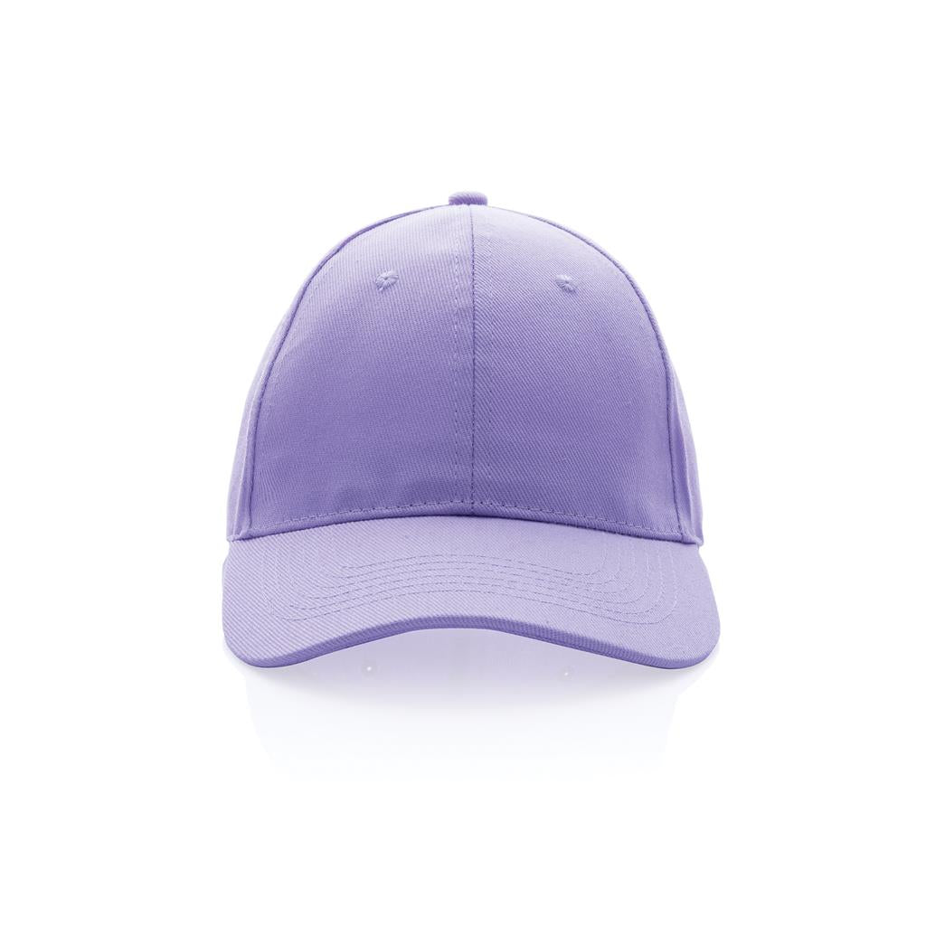 Impact 6 panel 280gr Recycled cotton cap with AWARE™ tracer - illuminated