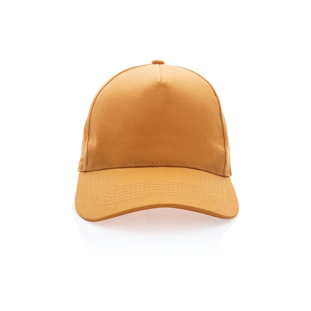 Impact 5panel 280gr Recycled cotton cap with AWARE™ tracer - illuminated