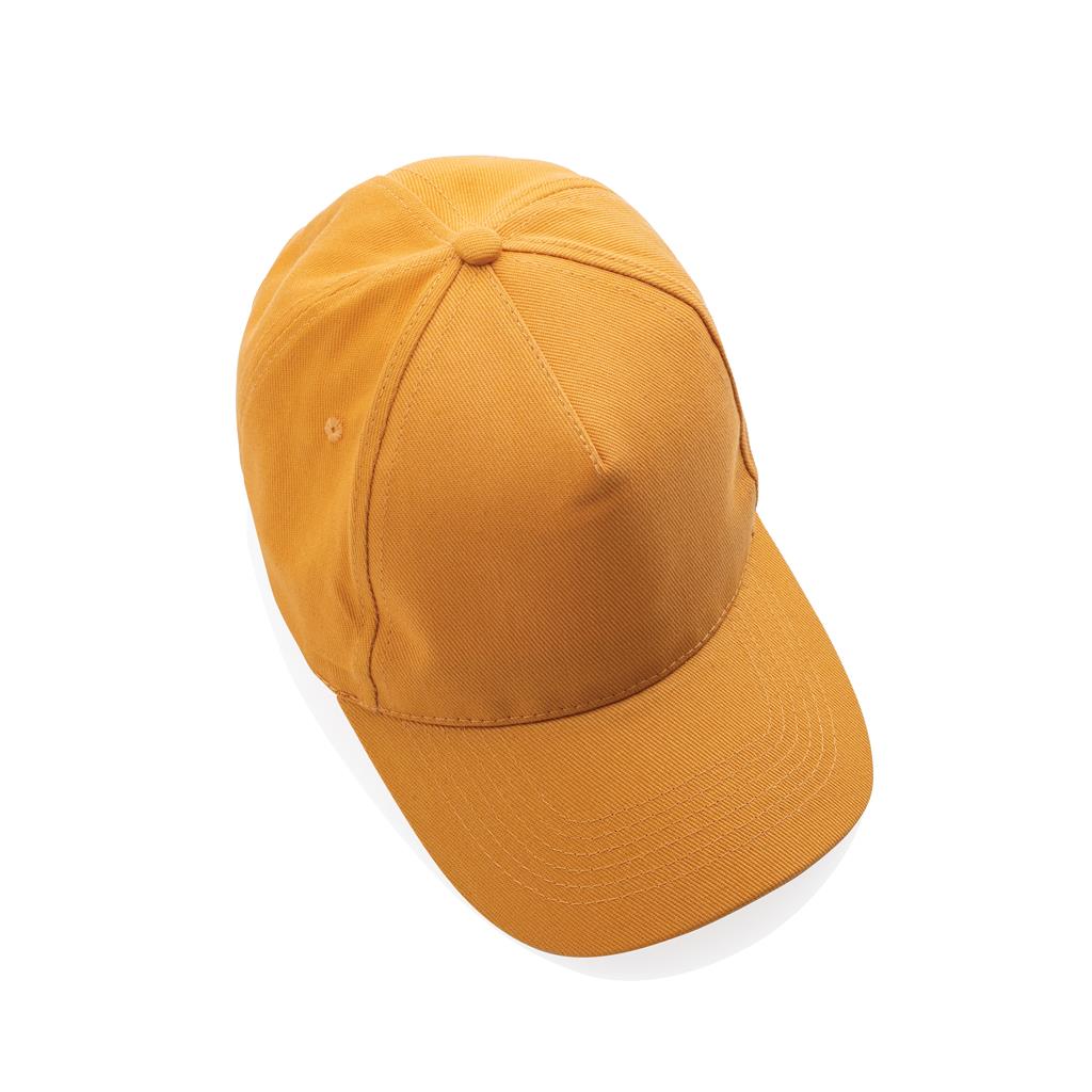 Impact 5panel 280gr Recycled cotton cap with AWARE™ tracer - illuminated