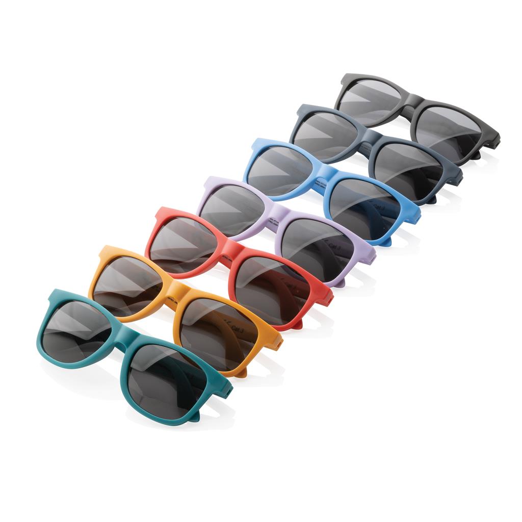 GRS recycled PP plastic sunglasses - illuminated
