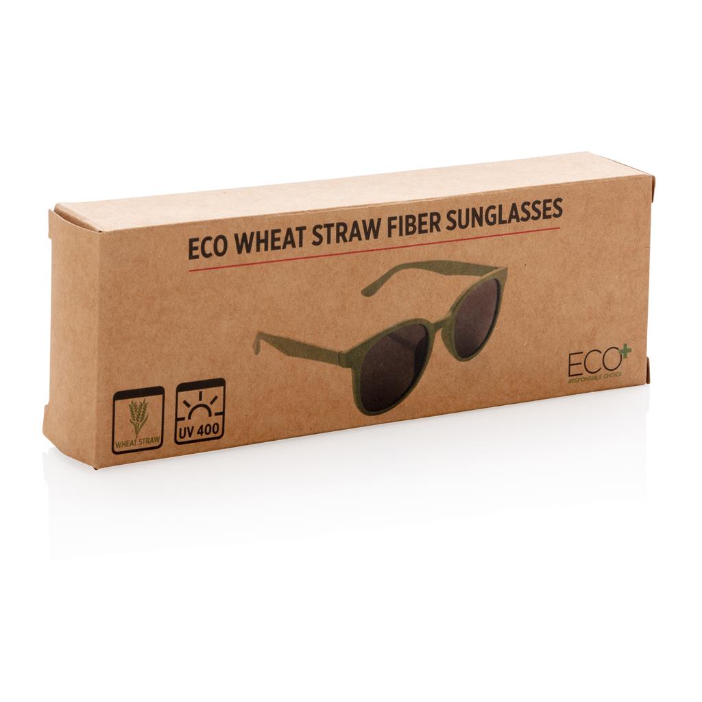 Wheat straw fibre sunglasses - illuminated