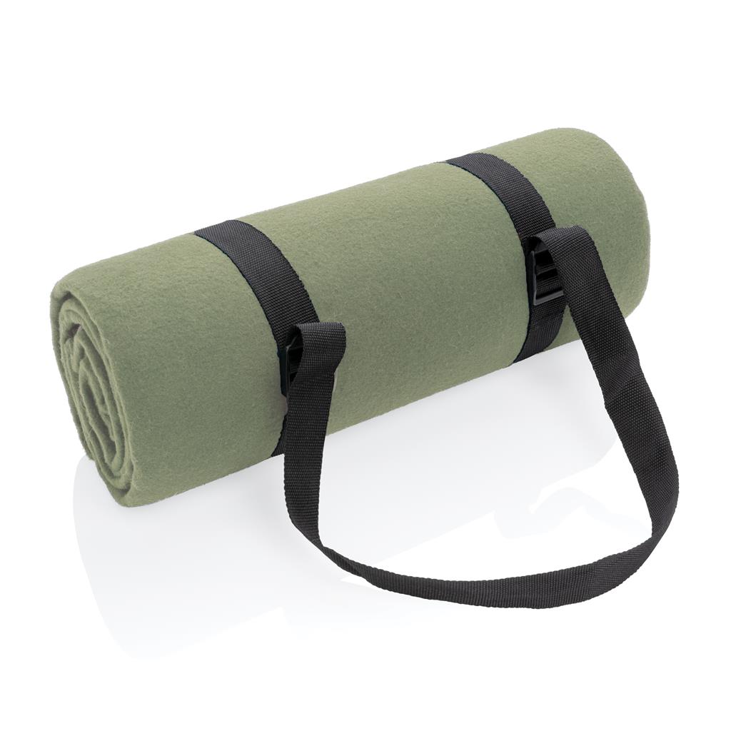 Impact AWARE™ RPET picnic blanket - illuminated