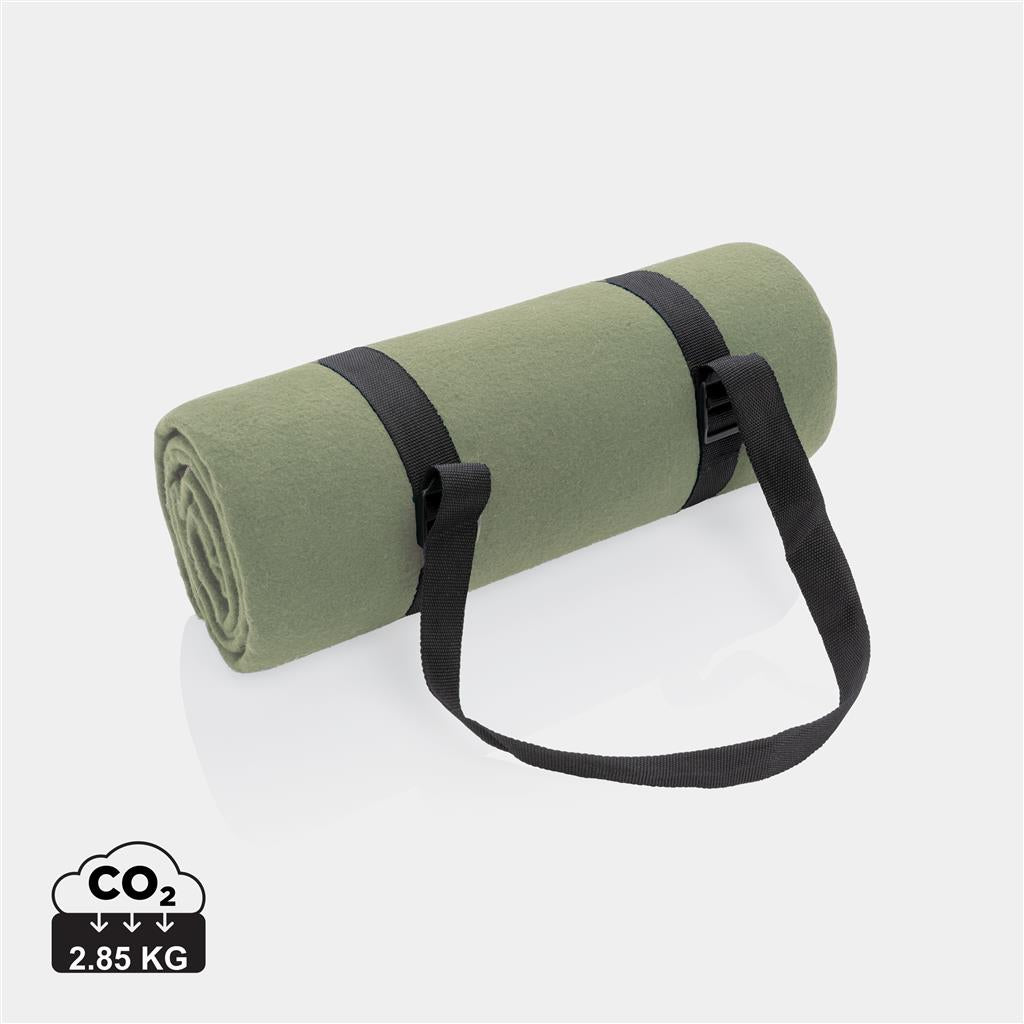 Impact AWARE™ RPET picnic blanket - illuminated