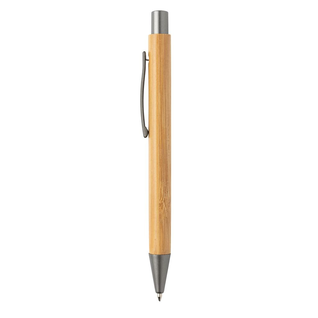 Slim design bamboo pen - illuminated