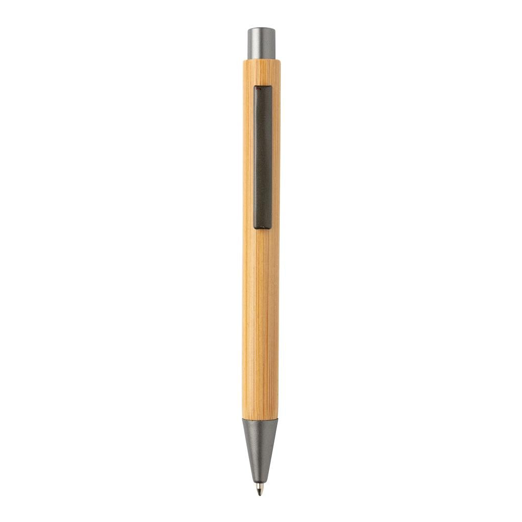 Slim design bamboo pen - illuminated