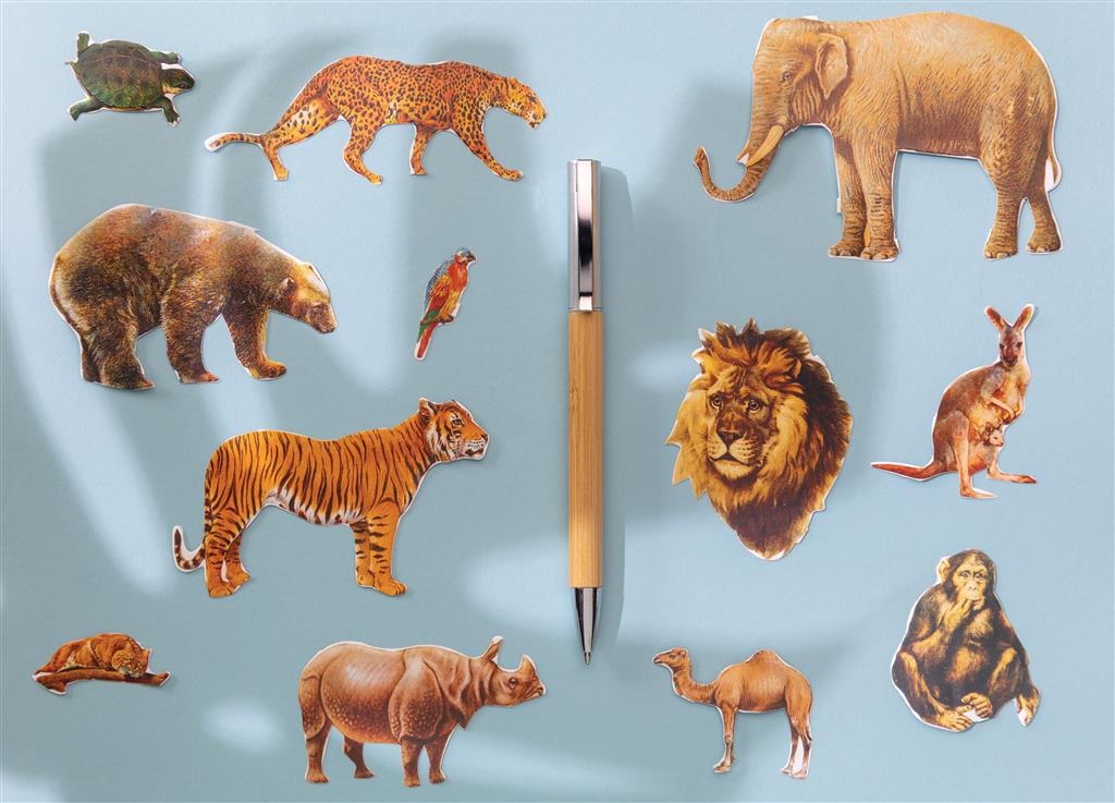 Modern bamboo pen - illuminated