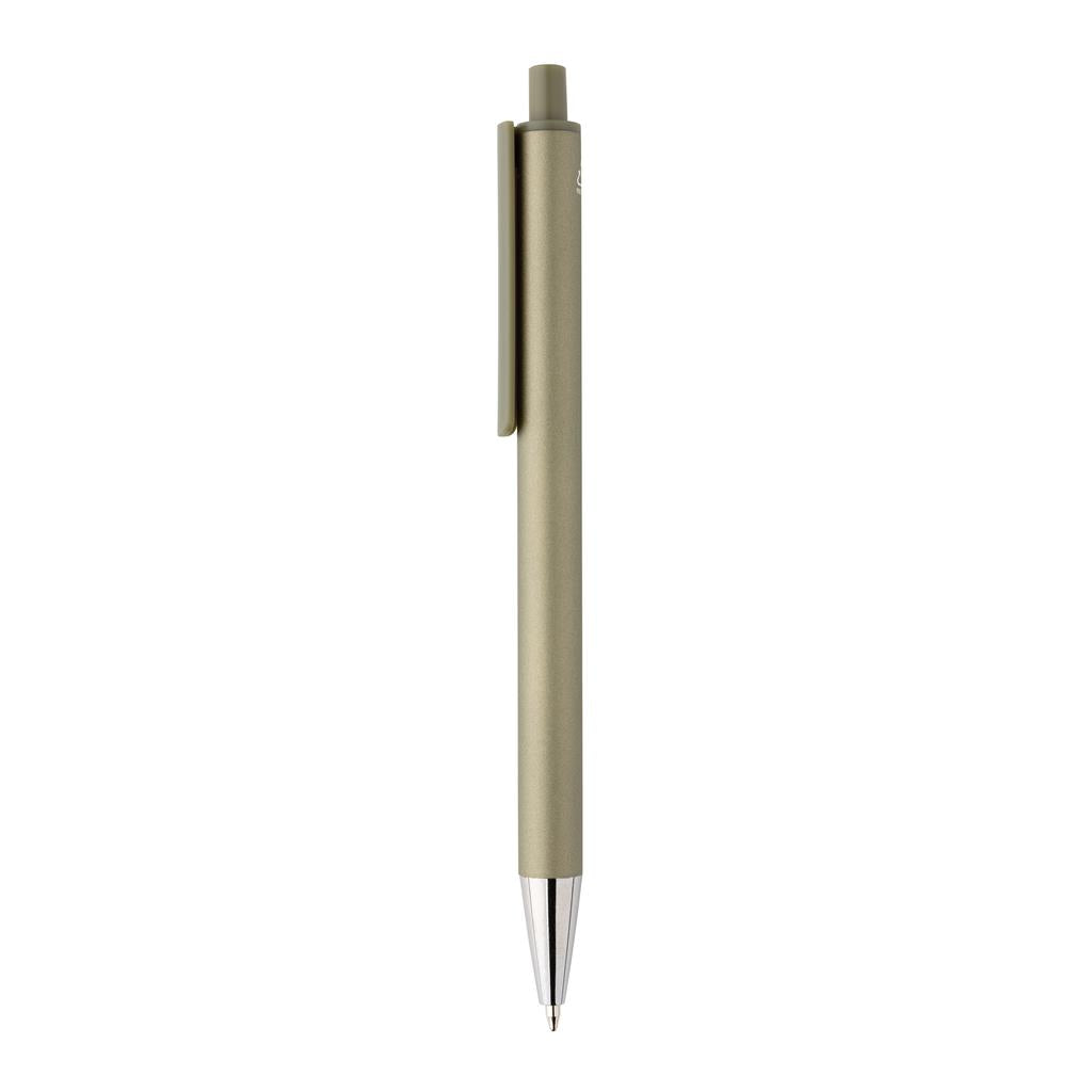 Amisk RCS certified recycled aluminum pen - illuminated