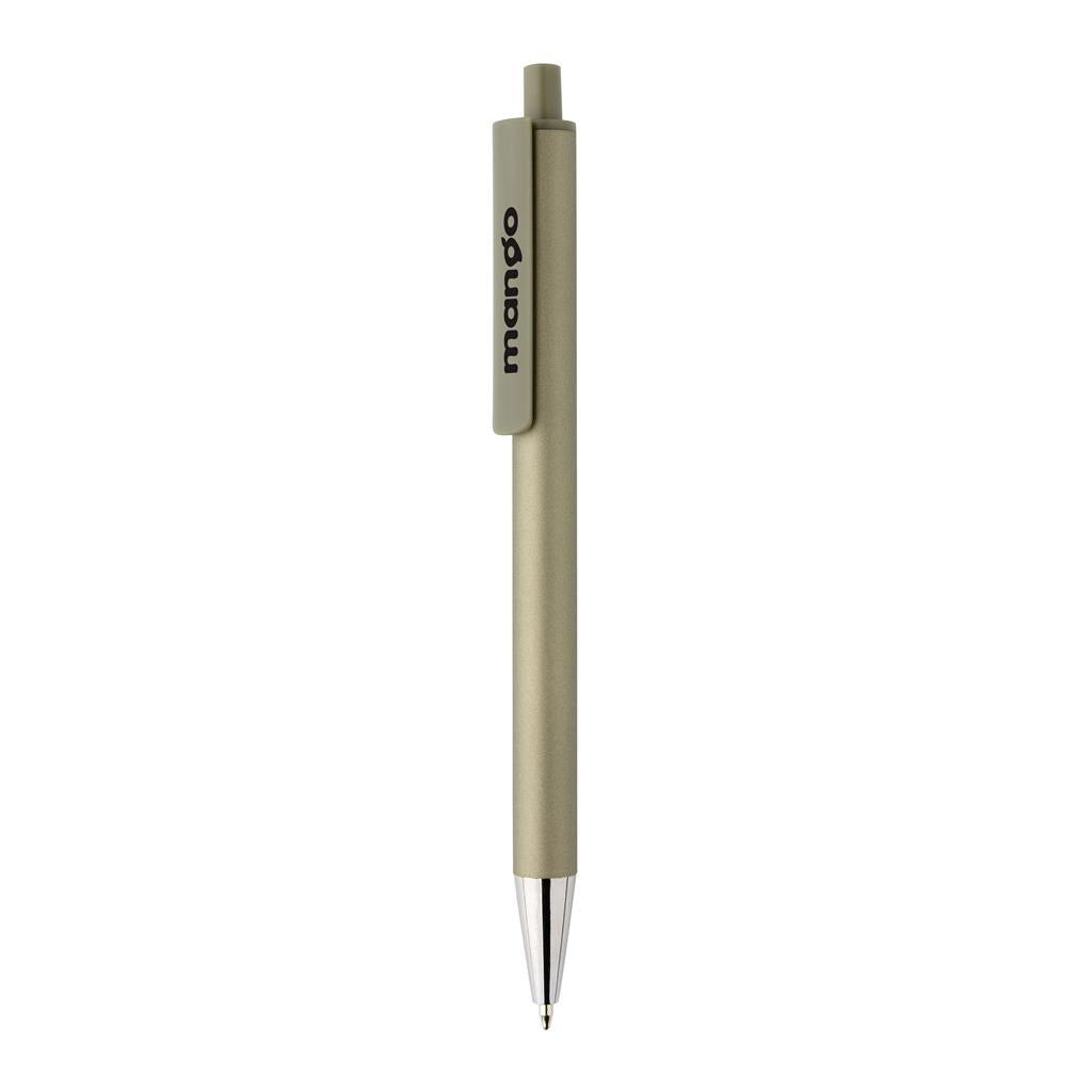 Amisk RCS certified recycled aluminum pen - illuminated