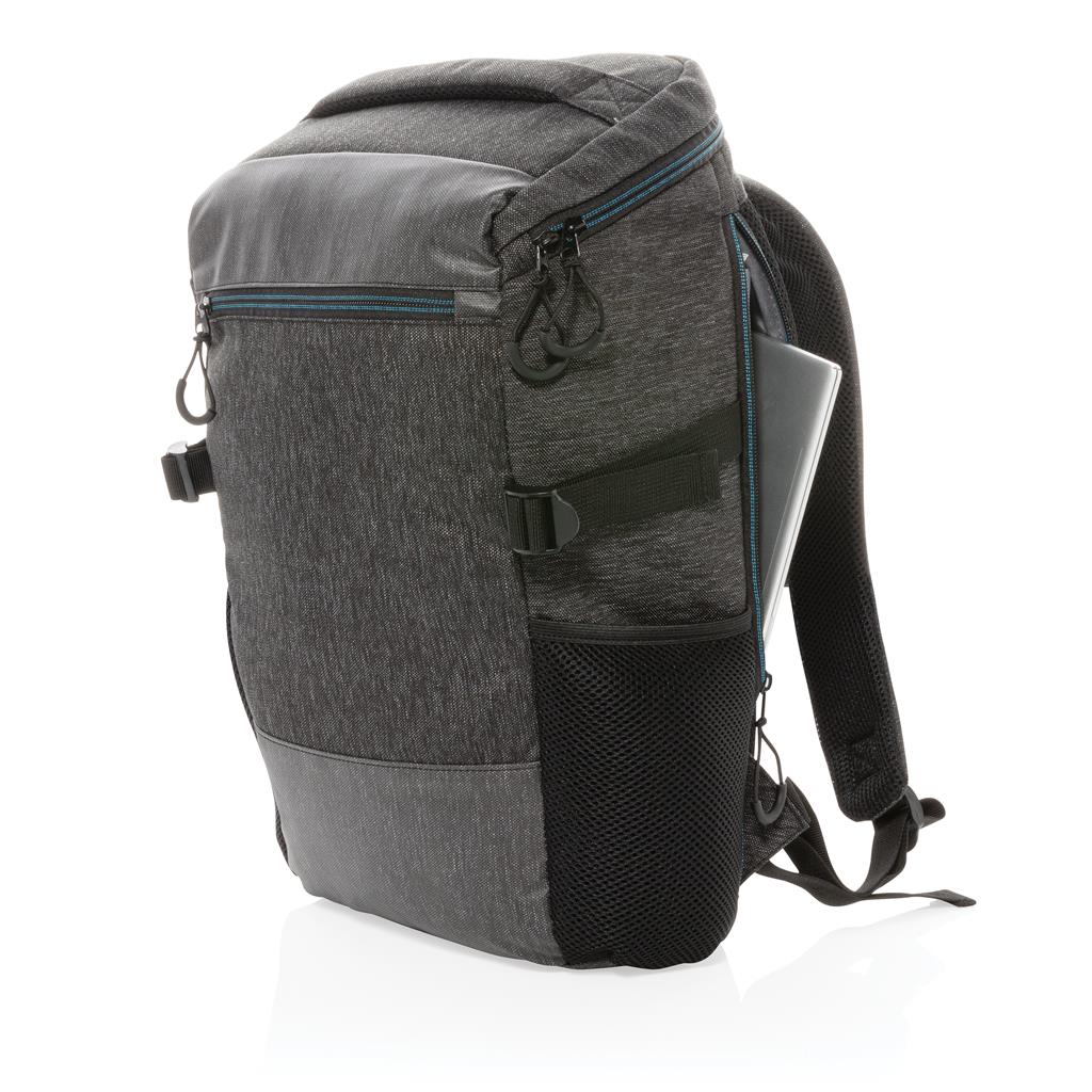 900D easy access 15.6" laptop backpack PVC free - illuminated