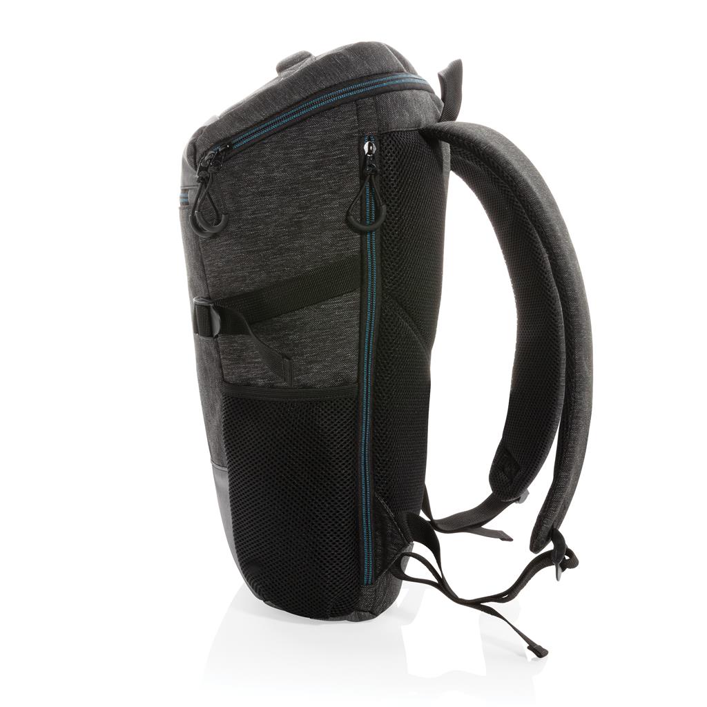 900D easy access 15.6" laptop backpack PVC free - illuminated