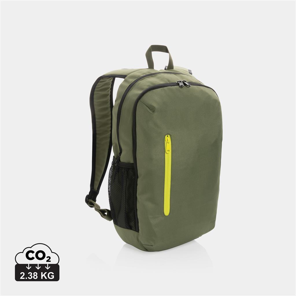 Impact AWARE™ 300D RPET casual backpack - illuminated