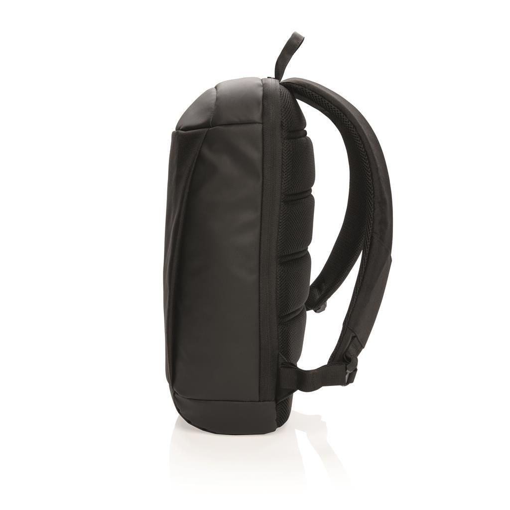 Madrid anti-theft RFID USB laptop backpack PVC free - illuminated