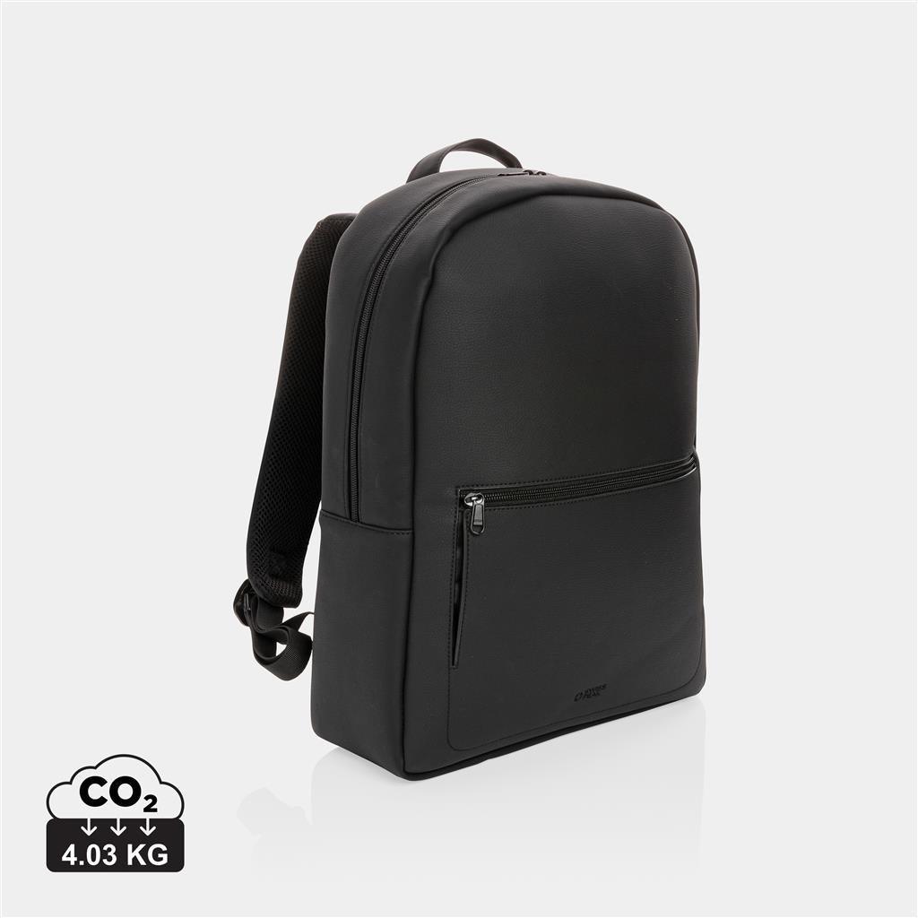 Swiss Peak deluxe PU laptop backpack PVC free - illuminated