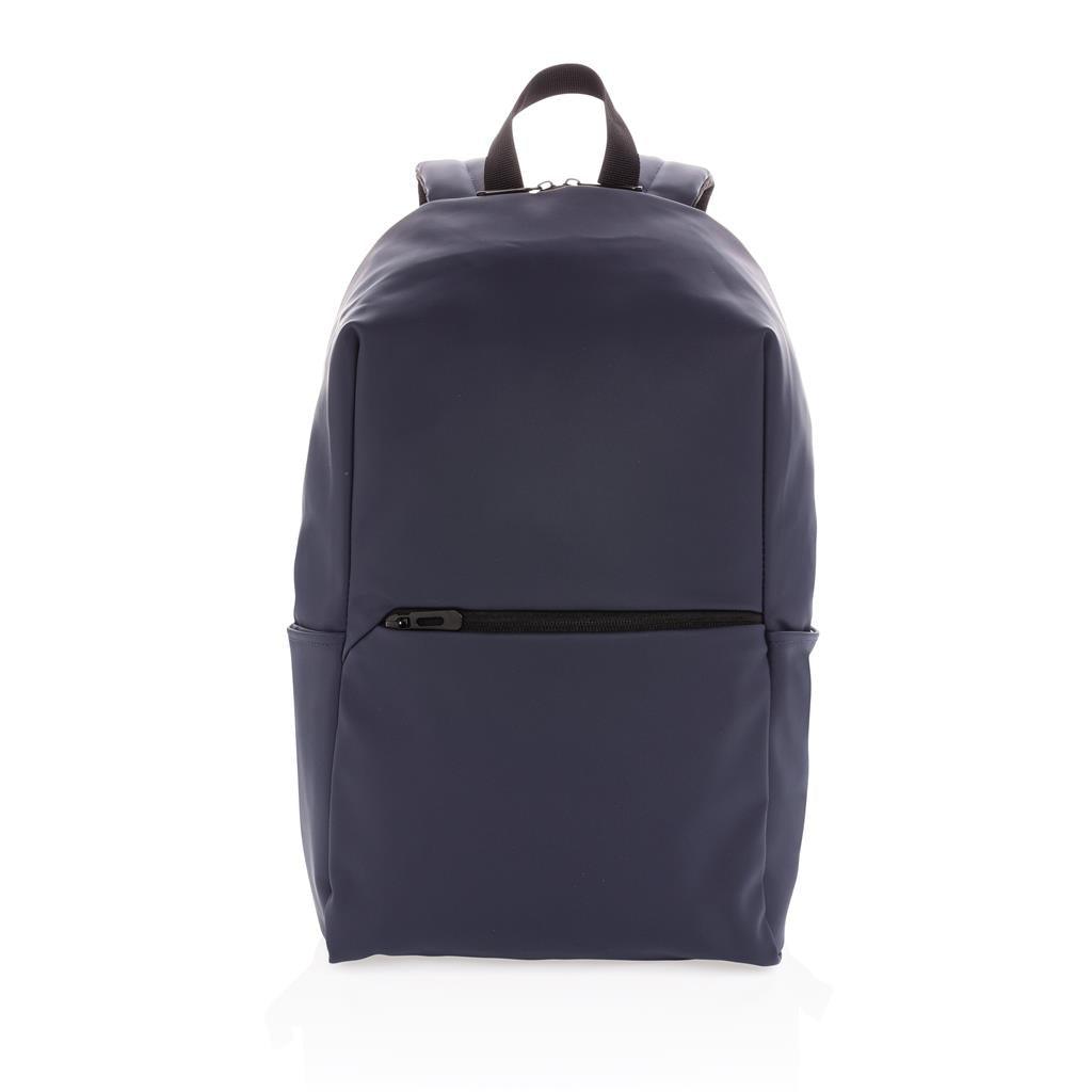 Smooth PU 15.6"laptop backpack - illuminated