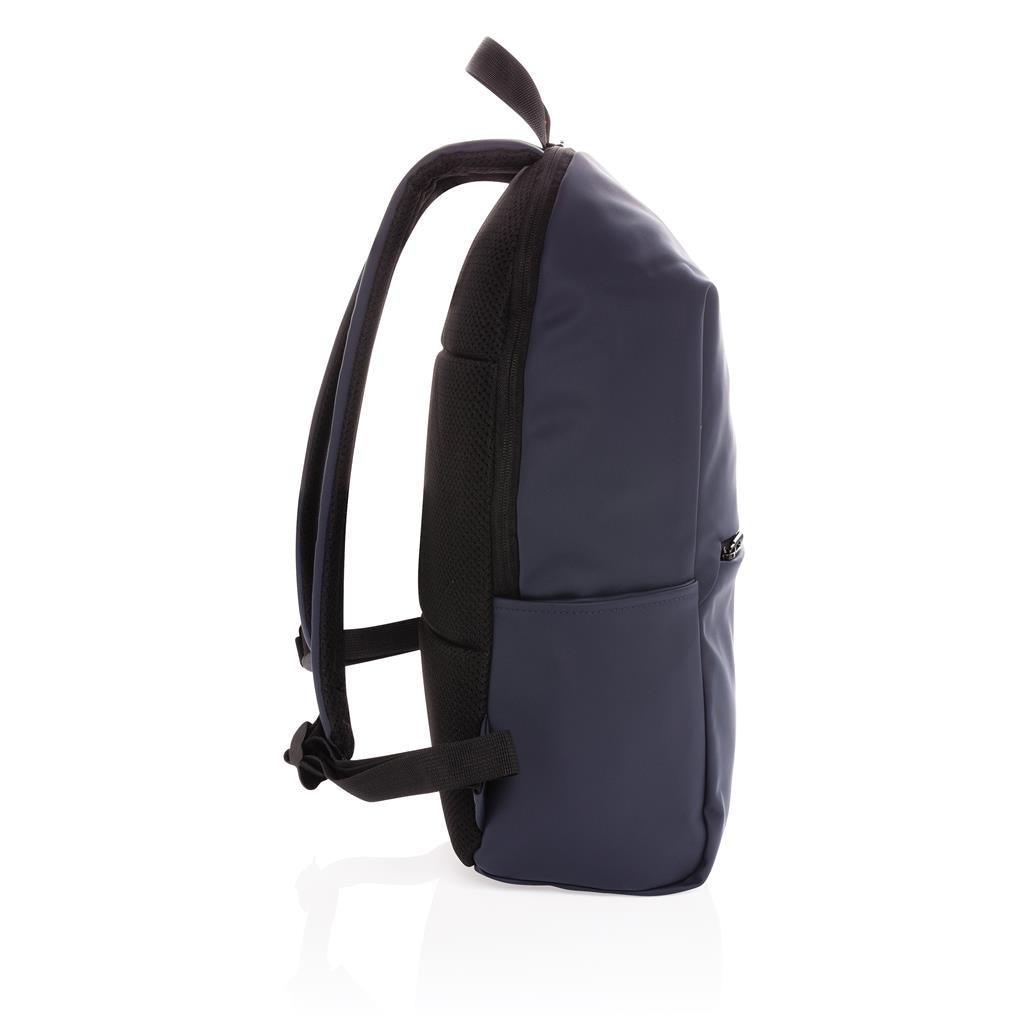 Smooth PU 15.6"laptop backpack - illuminated