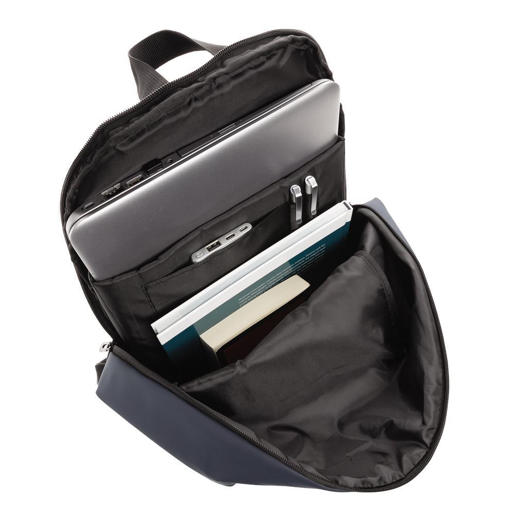 Smooth PU 15.6"laptop backpack - illuminated