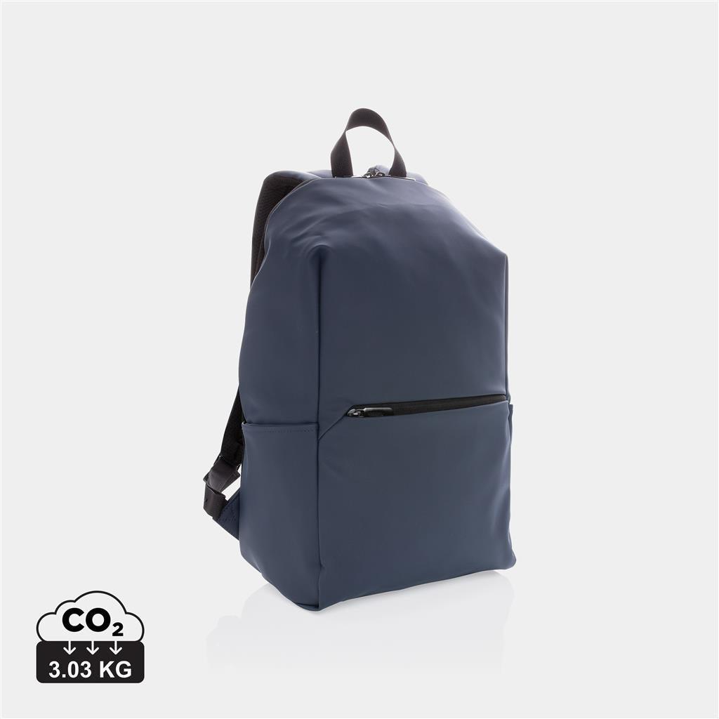 Smooth PU 15.6"laptop backpack - illuminated