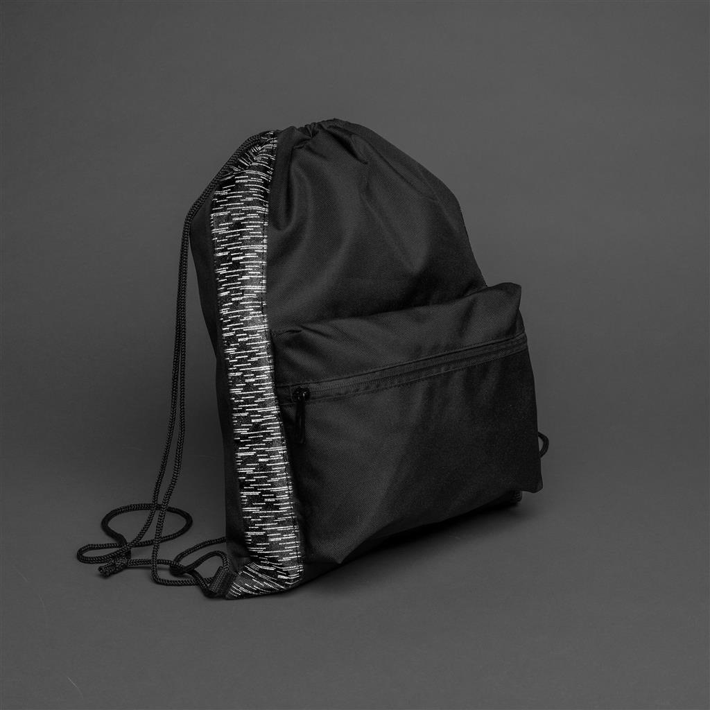 AWARE™ RPET Reflective drawstring backpack - illuminated