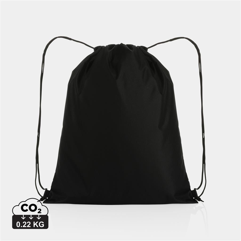 Impact AWARE™ RPET 190T drawstring bag - illuminated