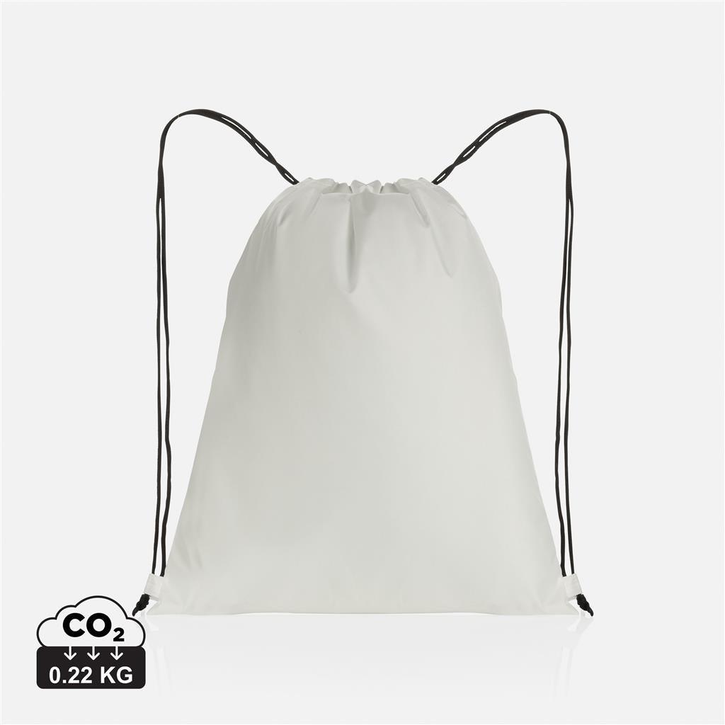 Impact AWARE™ RPET 190T drawstring bag - illuminated