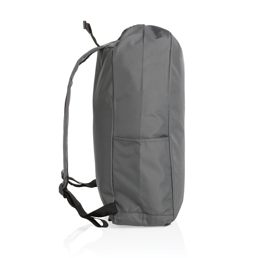 Impact AWARE™ RPET lightweight rolltop backpack - illuminated