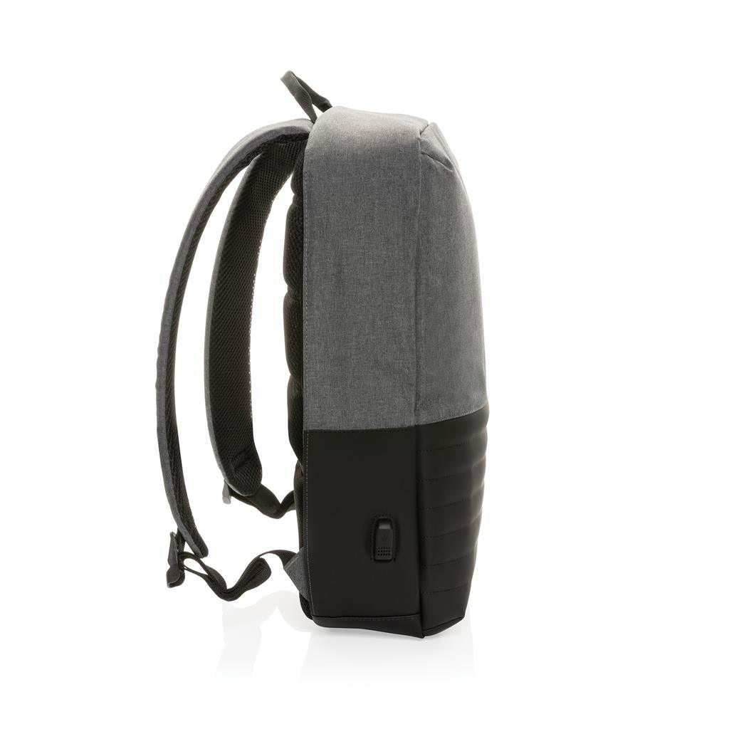 Swiss Peak AWARE™ RFID anti-theft 15'' laptop backpack - illuminated