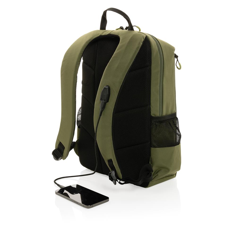 Impact AWARE™ Lima 15.6' RFID laptop backpack - illuminated