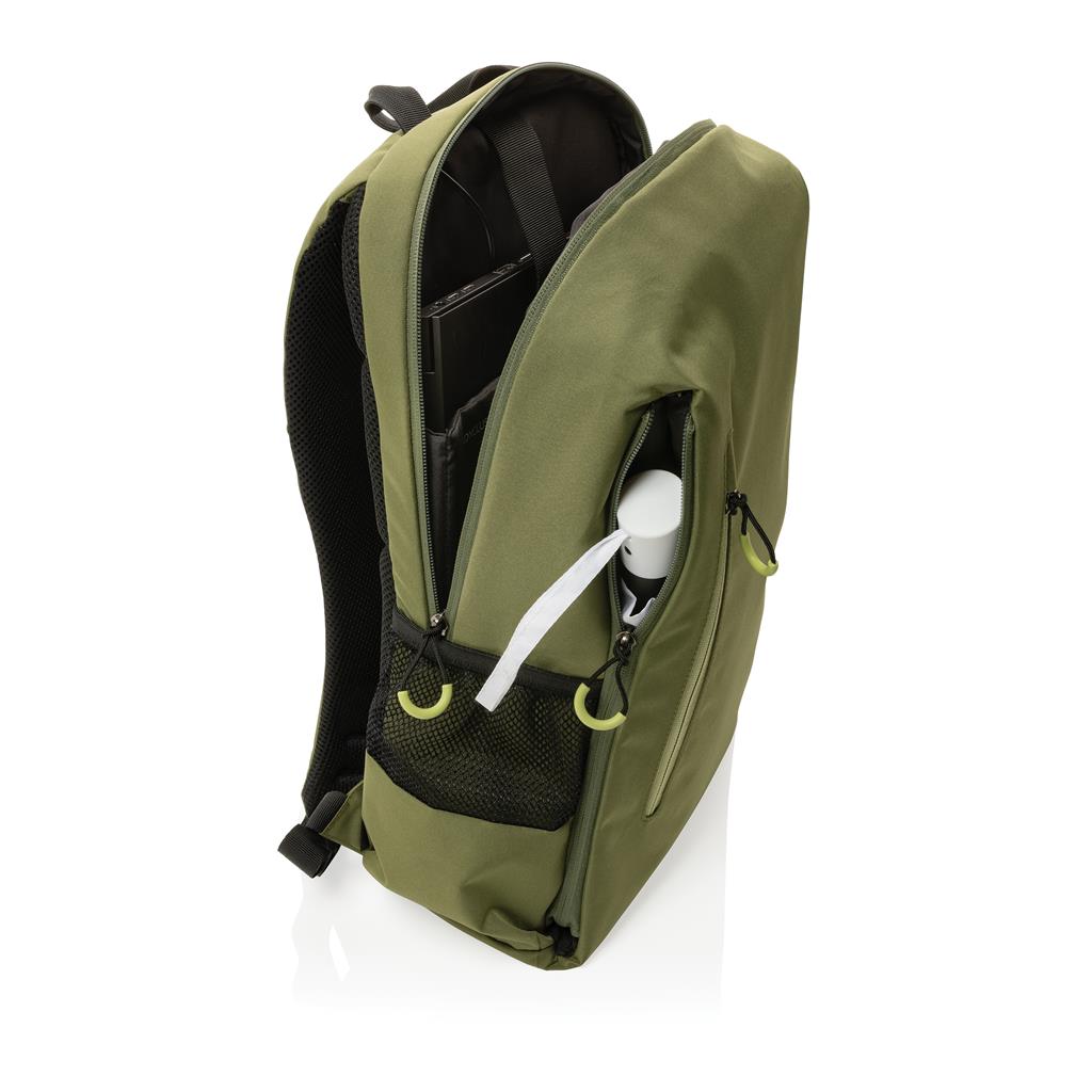 Impact AWARE™ Lima 15.6' RFID laptop backpack - illuminated