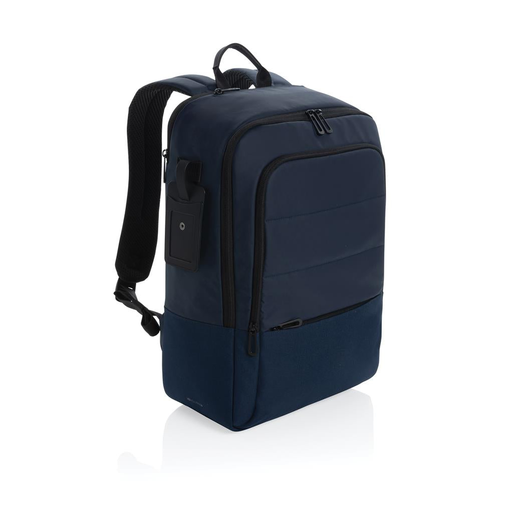 Armond AWARE™ RPET 15.6 inch deluxe laptop backpack - illuminated