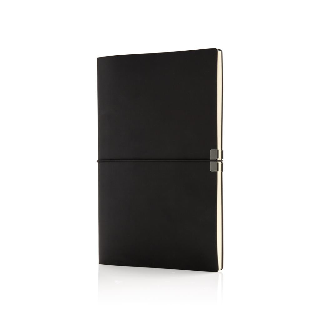 Swiss Peak A5 deluxe flexible softcover notebook - illuminated