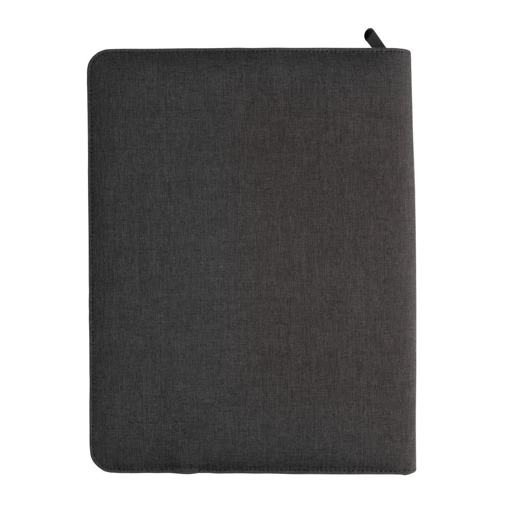 Tech portfolio with powerbank - illuminated