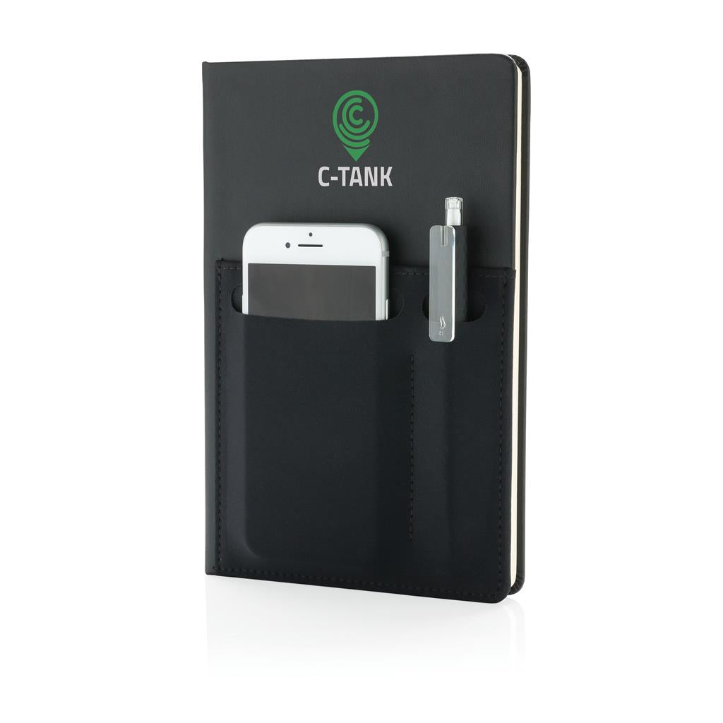 A5 Deluxe notebook with smart pockets - illuminated