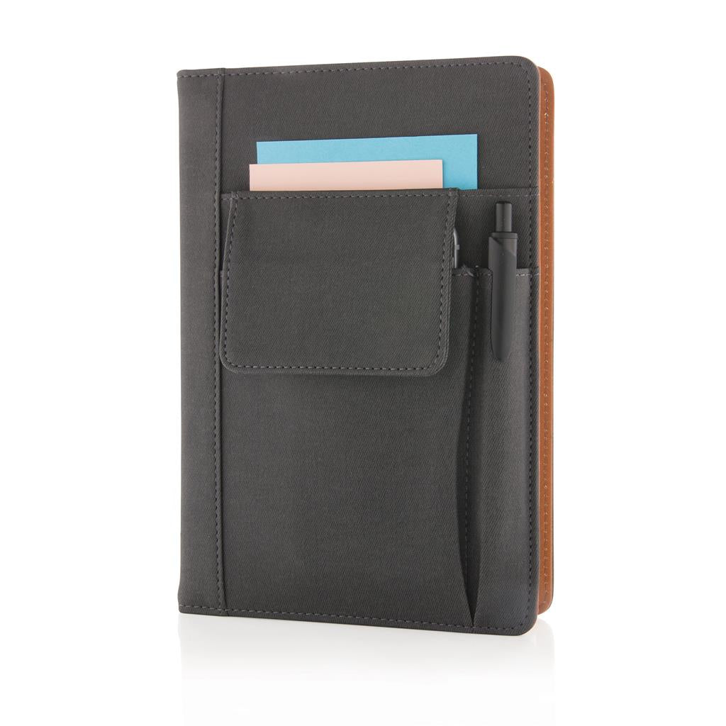 Notebook with phone pocket - illuminated
