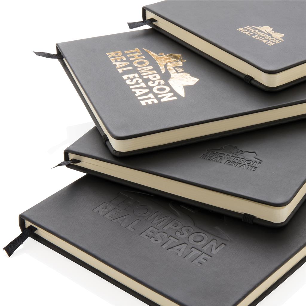 Standard hardcover PU notebook A5 - illuminated