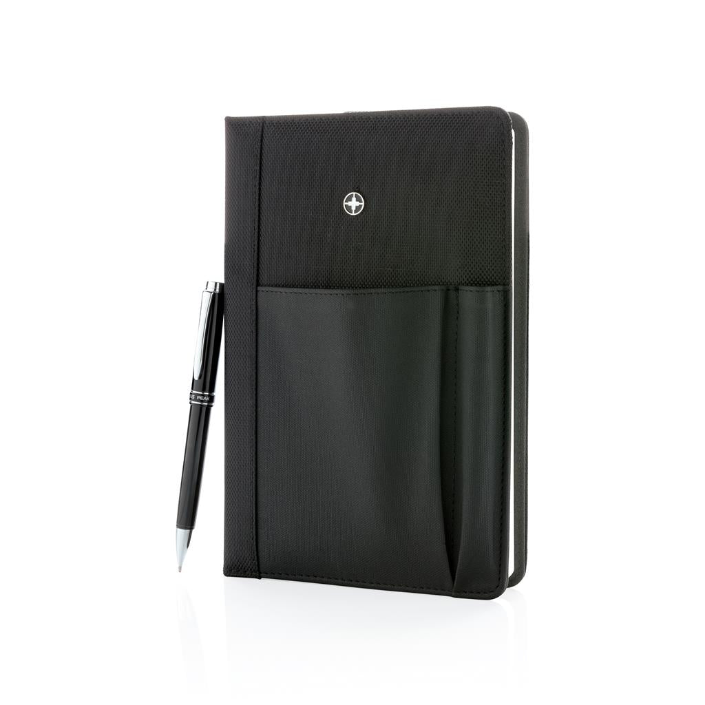 Refillable notebook and pen set - illuminated