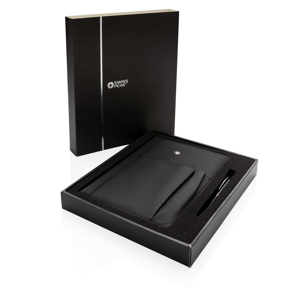 Refillable notebook and pen set - illuminated