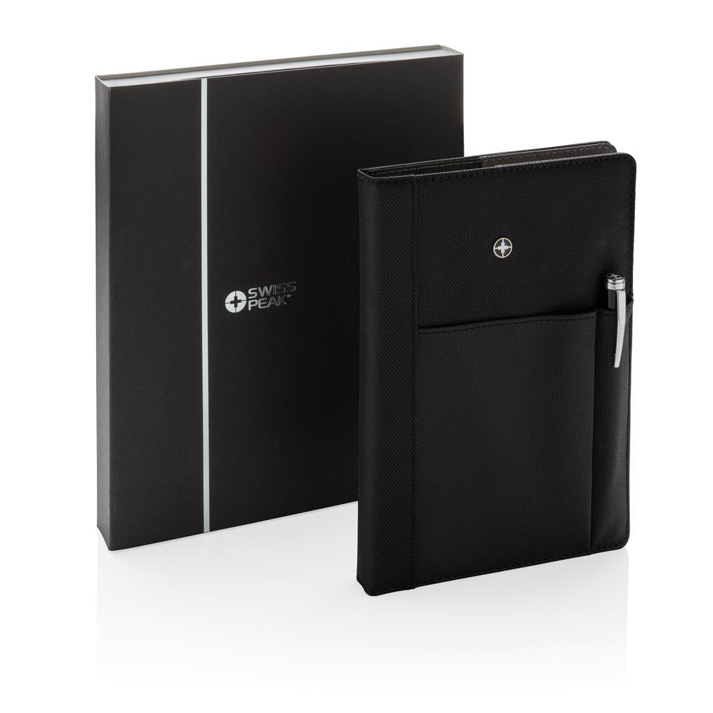 Refillable notebook and pen set - illuminated