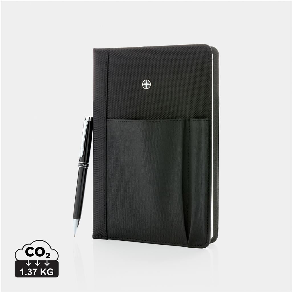 Refillable notebook and pen set - illuminated